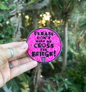 Bridge Round Sticker
