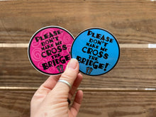 Bridge Round Sticker