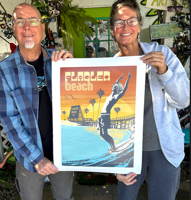 Flagler Beach Poster