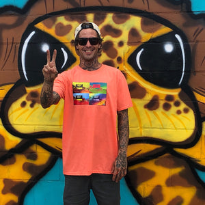 Flagler Beach Warhol Style T-Shirt