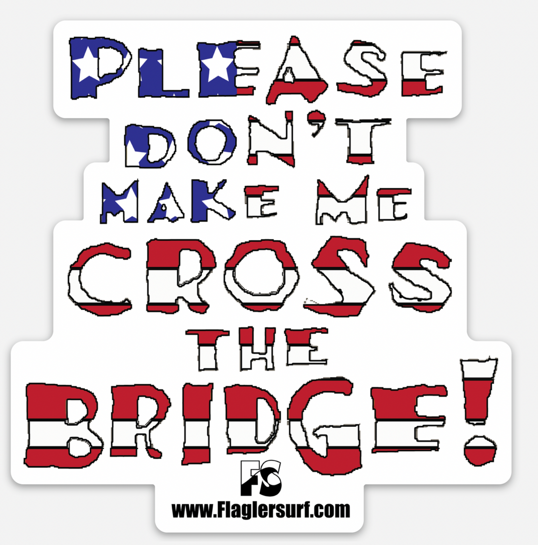 Bridge Magnet Red, White, Blue