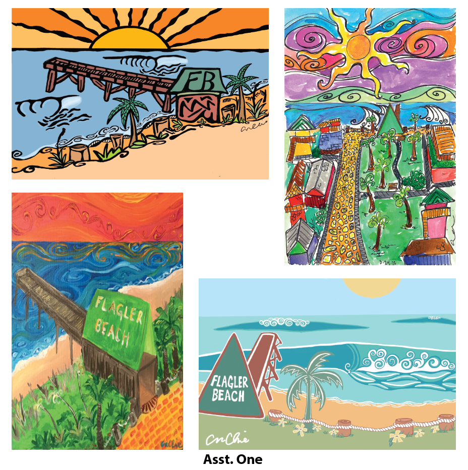 Flagler Beach Greeting Cards