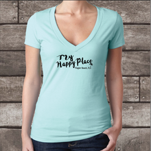 Flagler Beach My Happy Place V-Neck